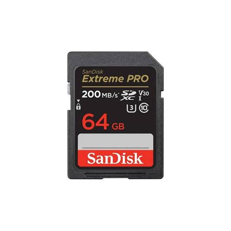 Sandisk Extreme Pro Sdxc 64gb 20090 Mbs Uhs I U3 Memory Card Sdsdxxu