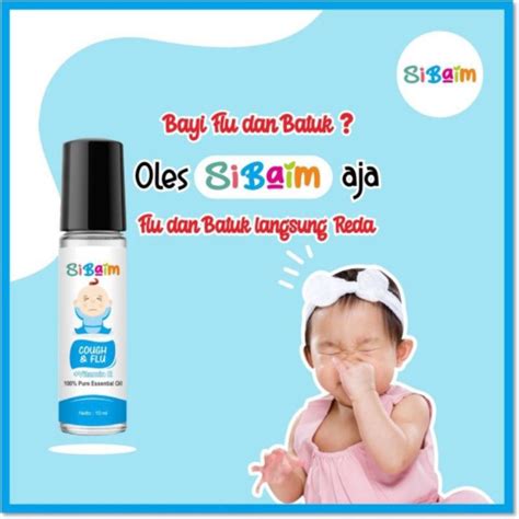 Jual Desla Meredakan Flu Dan Batuk Bayi Essential Oil Cough Flu