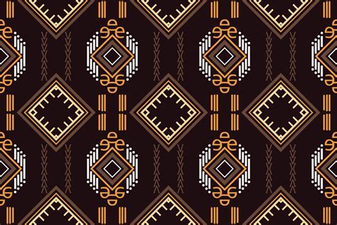 Ikat Seamless Pattern Ikat Texture Batik Textile Seamless Pattern