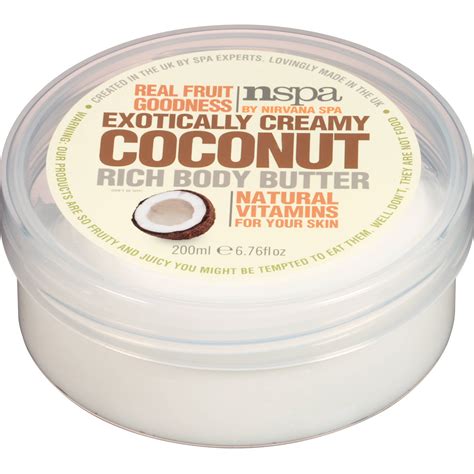 Nspa Exotically Creamy Coconut Rich Body Butter 676 Fl Oz