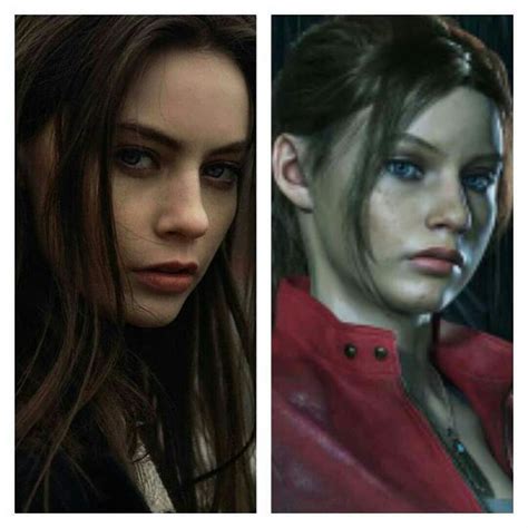 Ella Es Jordan Mcewen Y Es La Modelo De Rostro De Claire Redfield Para