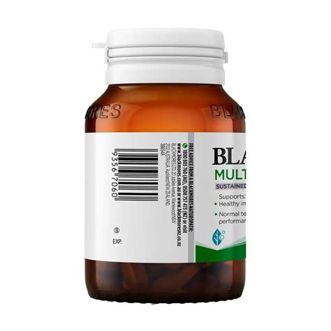 Buy Blackmores Multivitamin For Men Sustained Release 60 Tablets Online