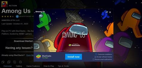 Bluestacks Among Us Pc Among Us En Pc Nuevo Mapa The Airship