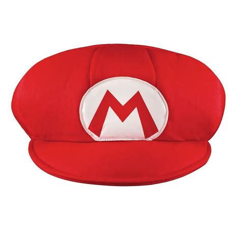 Super Mario Bros Mario Adult Hat Roleplay Accessory