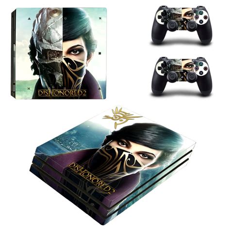 Dishonored Decal Ps Pro Skin Sticker And Controllers Ps Pro Skin