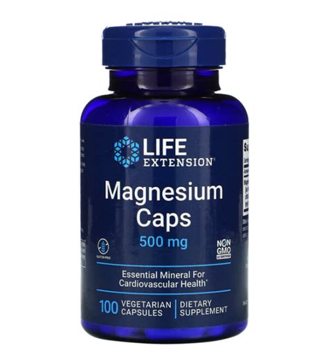 Authentic American Life Extension Magnesium Capsule Forms Collection