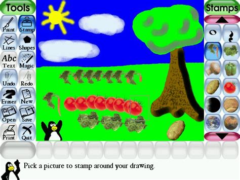 Tux Paint Kids Children Drawing Painting Software for Windows [Download]