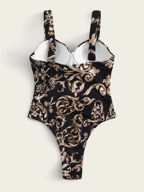 Printed Sexy One Piece Bikini Swimsuit On Storenvy