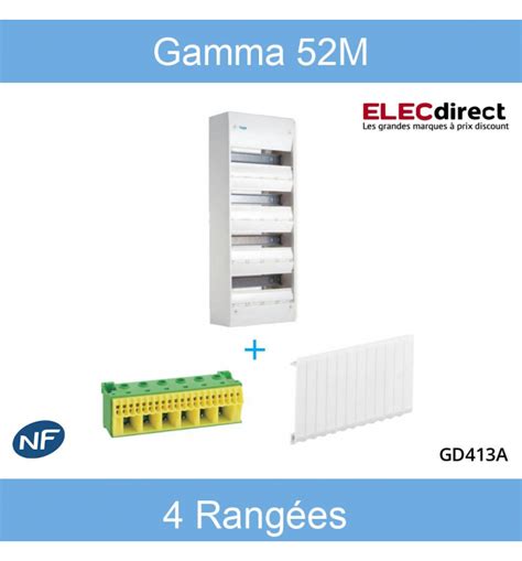 Hager Coffret Gamma Modules Rang Es De M R F Gd A