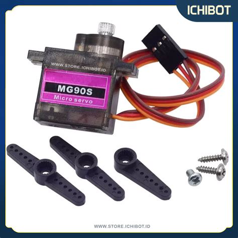 Motor Servo Tower Pro MG90 Metal Gear ICHIBOT STORE