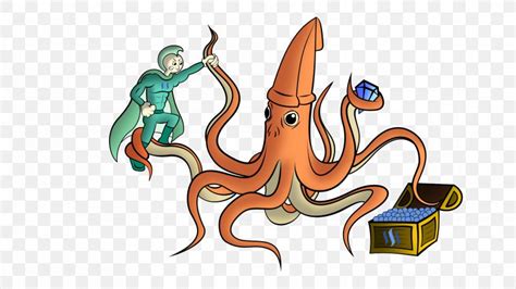 Octopus Giant Squid Clip Art Illustration Png X Px Octopus