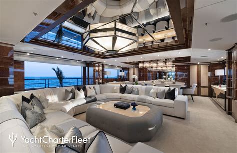 Luxury Mega Yacht Interior