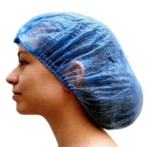 Gorro paciente plisado con elástico desechable 100 piezas