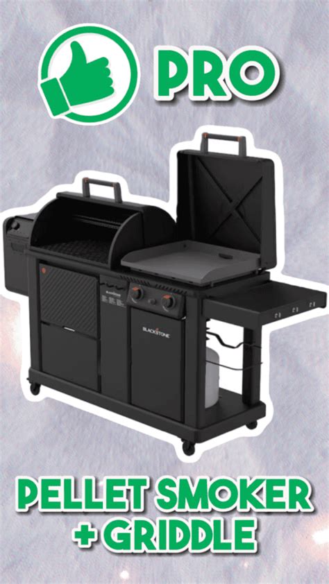 Pros Cons Blackstone 22 XL Griddle Pellet Grill Combo