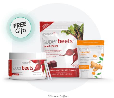 SuperBeets® Heart Chews, Powder and Tumeric Chews | HumanN