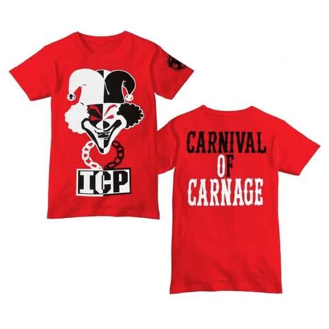 Insane Clown Posse Carnival Of Carnage ICP T Shirt S 5XL New 2023 EBay