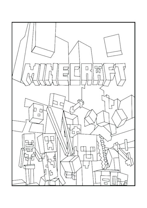 Minecraft Coloring Pages Steve Diamond Armor At Getcolorings Free