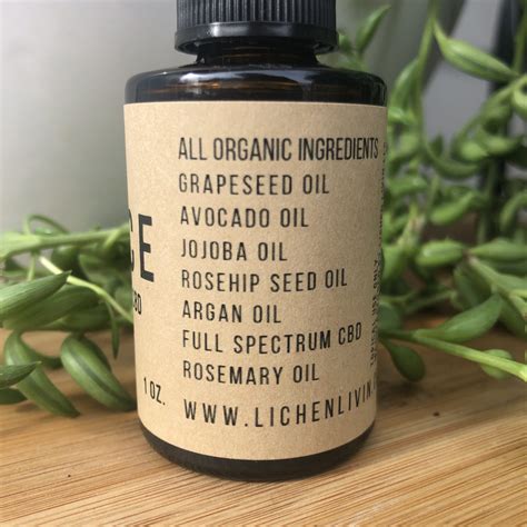 FACE – restorative face & body CBD serum – Lichen Livin