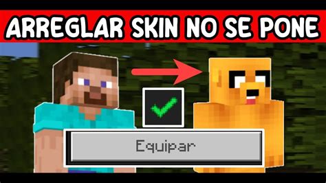 Cómo Arreglar Error Skin En Minecraft Pe 11980 2023 Crear Skin