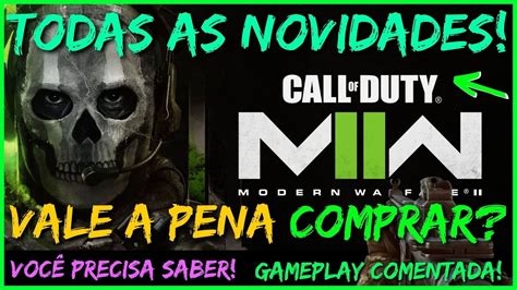 CALL OF DUTY MODERN WARFARE 2 GAMEPLAY COMENTADA TODAS AS NOVIDADES