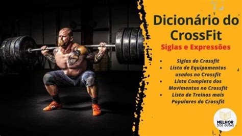 Como Se Escreve Crossfit - Dicionário Do CrossFit 2025: Conheça Todas As Siglas E Expressões ...