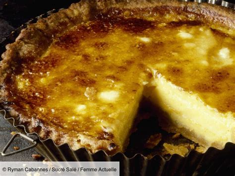 Tarte au flan facile découvrez les recettes de cuisine de Femme