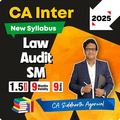 Ca Inter Law Audit Sm New Syllabus Siddharth Agarwal Classes