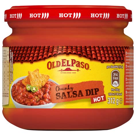 Old El Paso Chunky Salsa Dip épicé 312g Acheter En Ligne Coop Ch