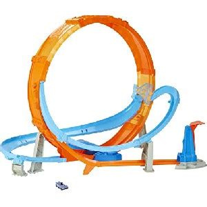 Mattel Hot Wheels Riesen Looping Crash Trackset Um Statt Sparhamster At