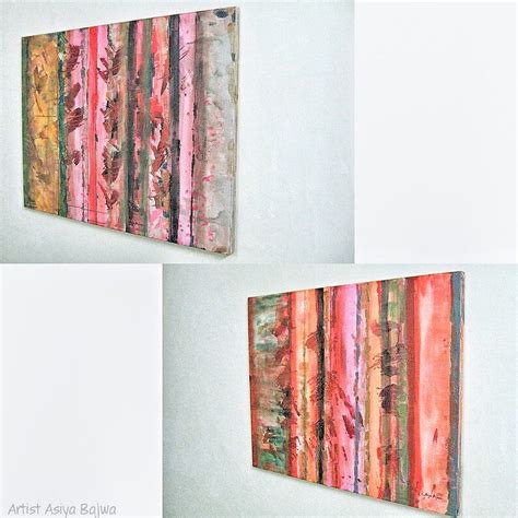 Wall Art Wall PAINTING Acrylic Abstract Decor Modern Abstract Art ...