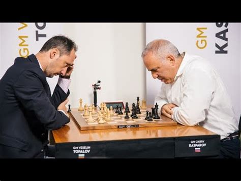 Immortal Game Garry Kasparov Vs Veselin Topalov Youtube