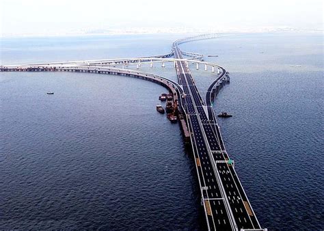 Jiaozhou Bay Bridge | Qingdao, China : r/worldwonders