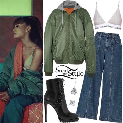 Ariana Grande My Favorite Part Music Video Outfit Steal Her Style