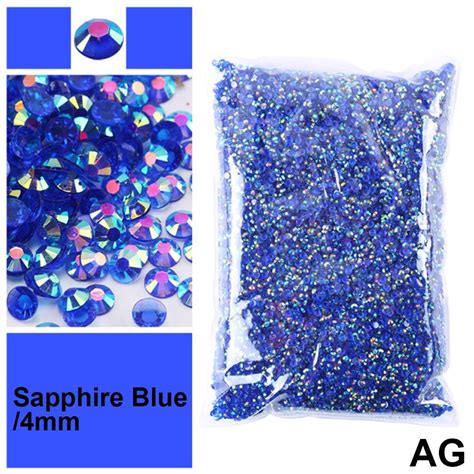 Buy Small Bulk Resin Non Hot Fix Rhinestones Crystals Flatback