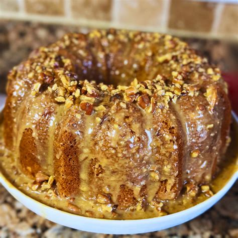 Butter Pecan Caramel Pound Cake Windy City Peach