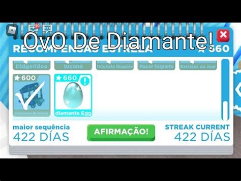 Abrindo Meu Ovo De Diamante No Adopt Me 29 09 YouTube