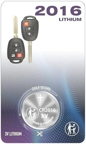 Amazon 2 Pack CR2016 2016 For Toyota Remote Key Fob Battery OEM