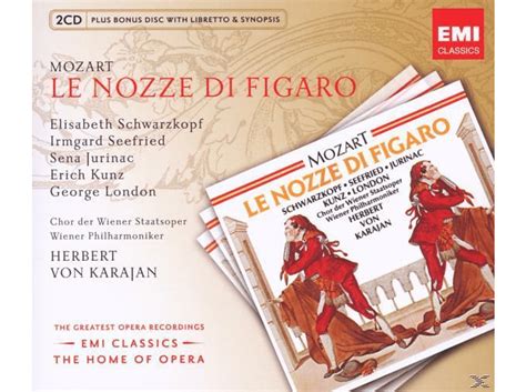 Herbert Von Karajan Mozart Le Nozze Di Figaro Cd Herbert Von