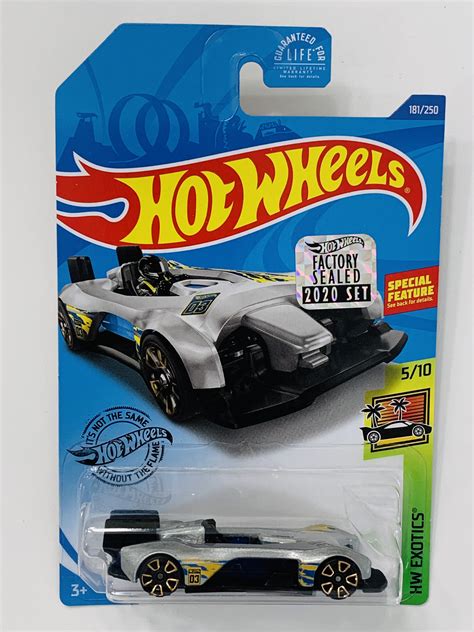 Hot Wheels 2020 Factory Set 181 Electro Silhouette Silver