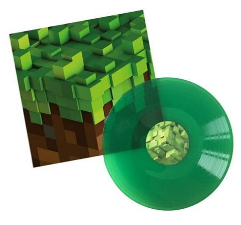 Зеленый винил C418 Minecraft Volume Alpha Limited Edition Майнкрафт виниловая пластинка