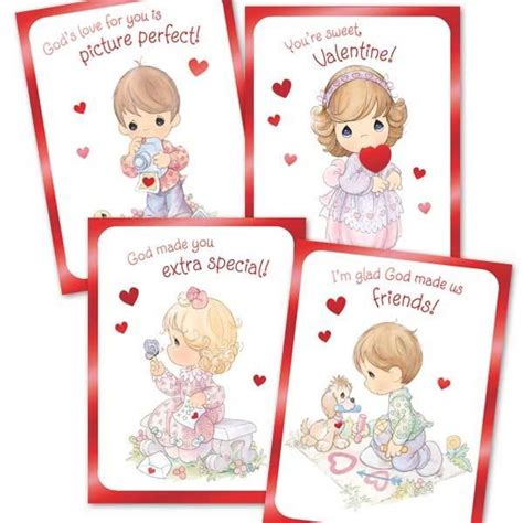 Precious Moments Valentine Cards Childrens Valentines Valentine Love