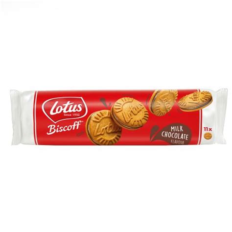 Lotus Biscoff Chocolate Cream Sandwich Biscuits 110gm EAN