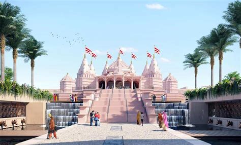 Final design of Abu Dhabi's first Hindu temple released