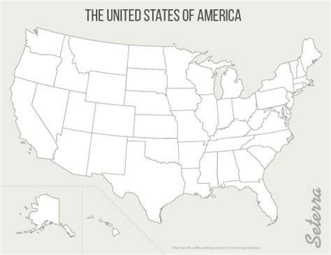 Us Map With States Printable Worksheet