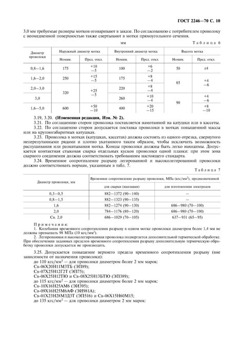 ГОСТ 2246-70: Проволока стальная сварочная. Технические условия