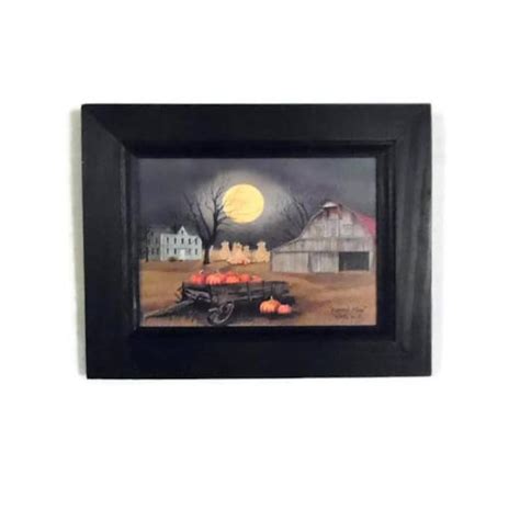 Harvest Moon Billy Jacobs Framed Print Wall Hanging Etsy