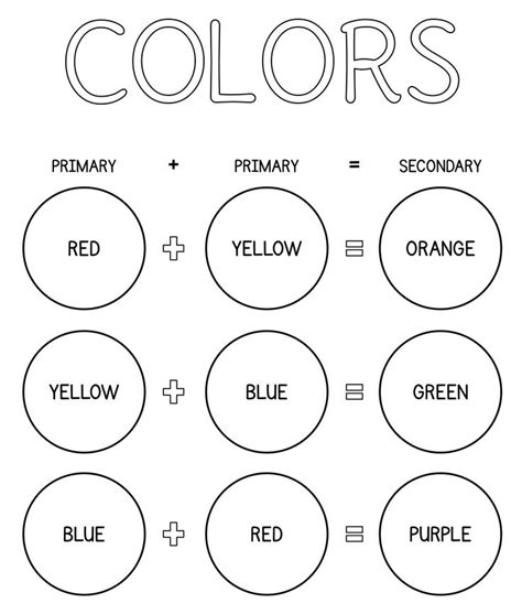 Primary Colors Preschool - 10 Free PDF Printables | Printablee | Color ...