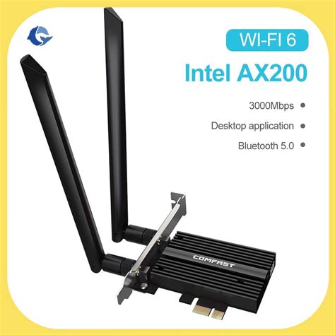 Mua Card Mạng Không Dây 3000mbps Wifi 6 Intel Ax200 Pro Pcie Bluetooth 5 0 Ax200ngw 2 4g 5g