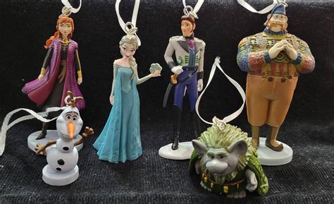 Disney Frozen Ornaments 6 PC. Set custom - Etsy