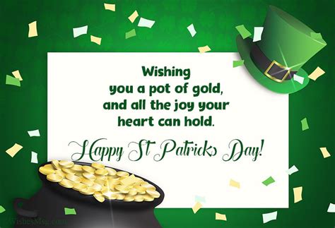 100 Happy St Patricks Day Wishes Greetings And Quotes Wishesmsg